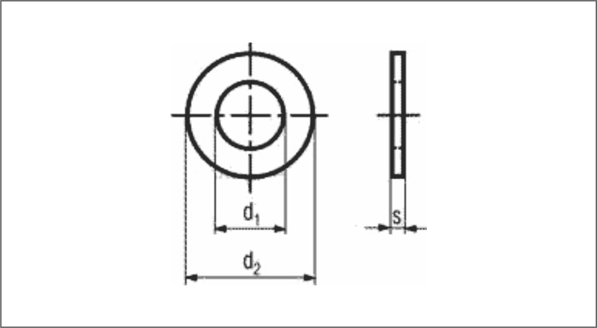 Шайба м10 чертеж